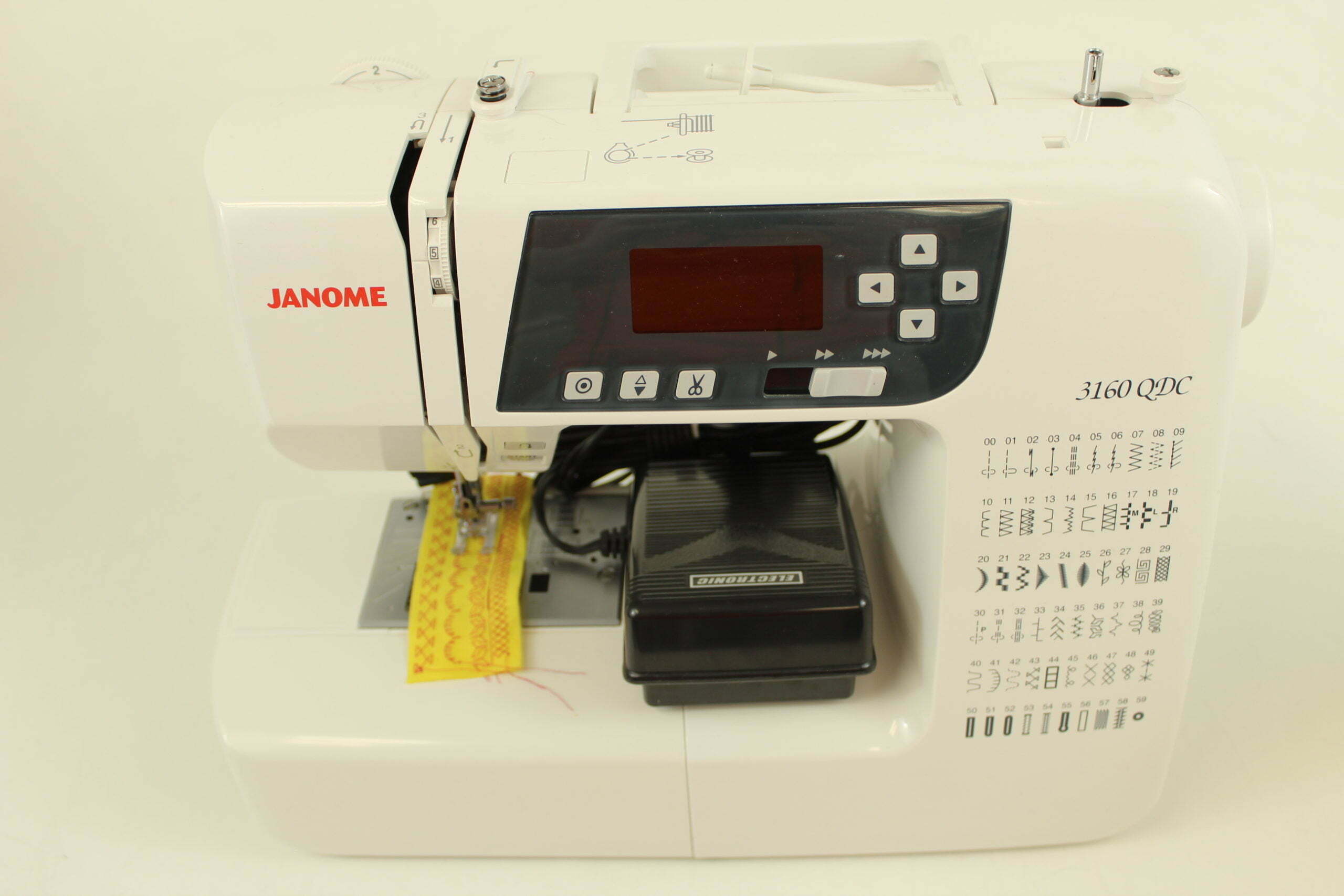 Reconditioned Janome 3160QDC Computerized Sewing Machine VacuumsRUs