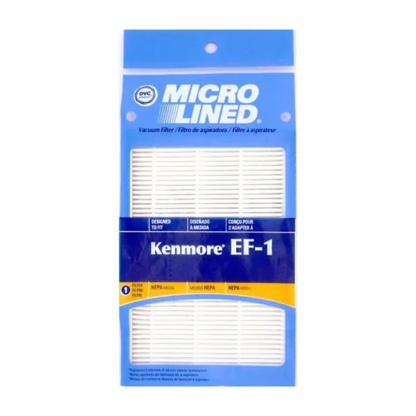 Kenmore Upright Vacuum Cleaner Type EF-1 Hepa Filter