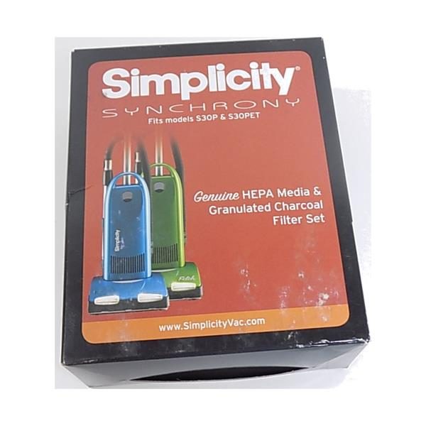 Simplicity S30P Filter Set with HEPA and Charcoal Pre Filter