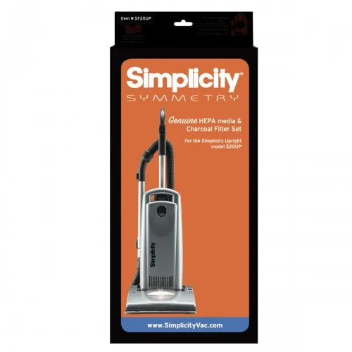 NLA Sub with RF20DP - Symmetry S20UP Filter Set HEPA Media and Charcoal Filter Set b434-2000