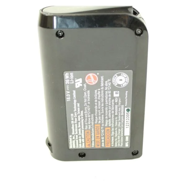 Hoover LiNX 18 Volt Lithium Ion Battery part number BH50000