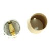 Medium Base Keyless Candle Socket With 1/8 F Hickey 3 Inch Overall Height