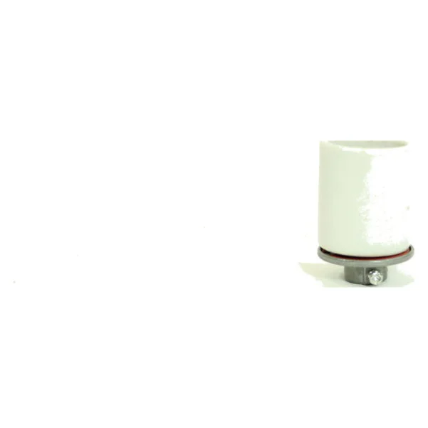 Porcelain Keyless Medium Base Socket With 3/8IP Cap