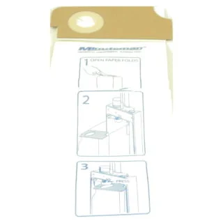 10 Pack) Minuteman MPV 370202 Micro-Lined Upright Bags. Also Fits Royal Commercial Upright Type S