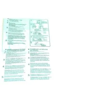 SANYO PU-1 UPRIGHT 99.7% MICROFILTRATION VACUUM CLEANER BAGS 3PK # 160