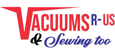 vacuums r us and sewing two long logo minimized