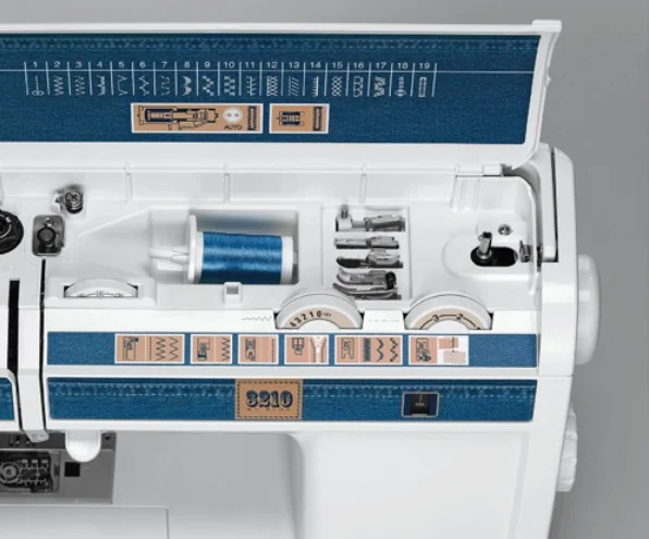 Elna 3210 denim Jeans Mechanical Sewing Machine - Image 2