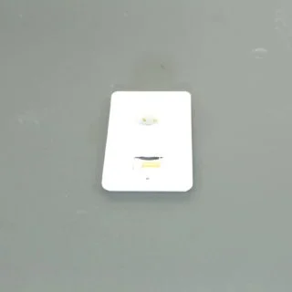 Central Vac Plastic Inlet Cover - White