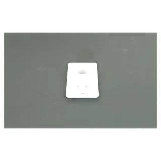 Central Vac Plastic Inlet Cover - White