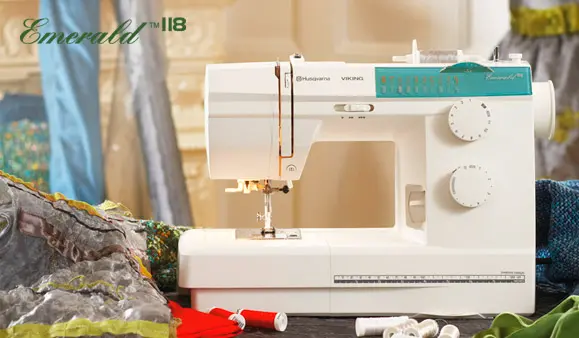 Husqvarna Viking Emerald 118 Sewing Machine