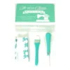 Oh Sew Clean Brush and Cloth Set - Blue