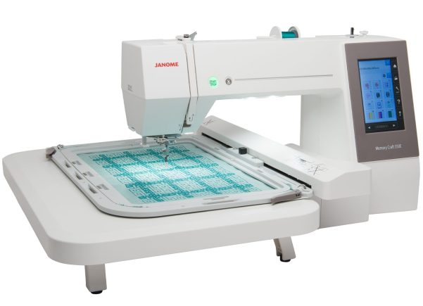 Janome Memory Craft 550E Computerized Embroidery Machine