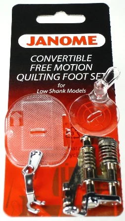 Janome and Elna Free Motion Quilting Set LS