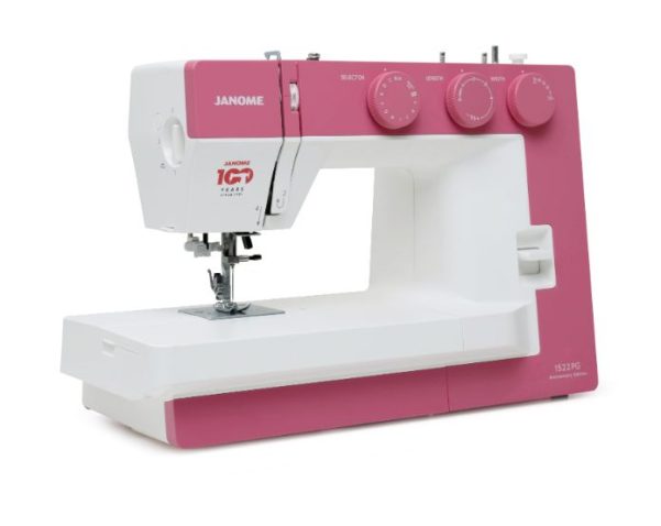 Janome 1522PG Anniversary Edition in pink!