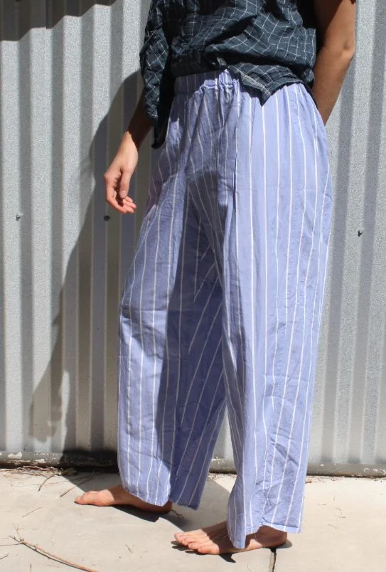 Sew pajama pants with Windham fabric cotton