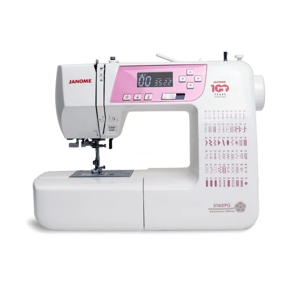 Limited Edition Pink Janome 3160PG Computerized Sewing Machine