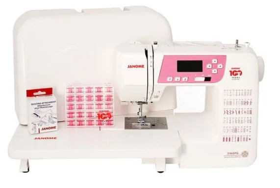 Limited edition pink Janome 3160PG limited Computerized Sewing Machine