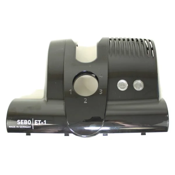 Power Head Cover, for ET-1 (black) includes on/off button lens part 2957 Sebo vacuum cleaner repair part - Image 4