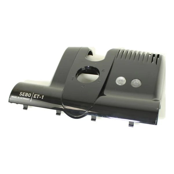 Power Head Cover, for ET-1 (black) includes on/off button lens part 2957 Sebo vacuum cleaner repair part - Image 3