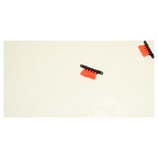 Edge Brush Set 2 Orange Bissell repair part number: 1601536 - Image 3