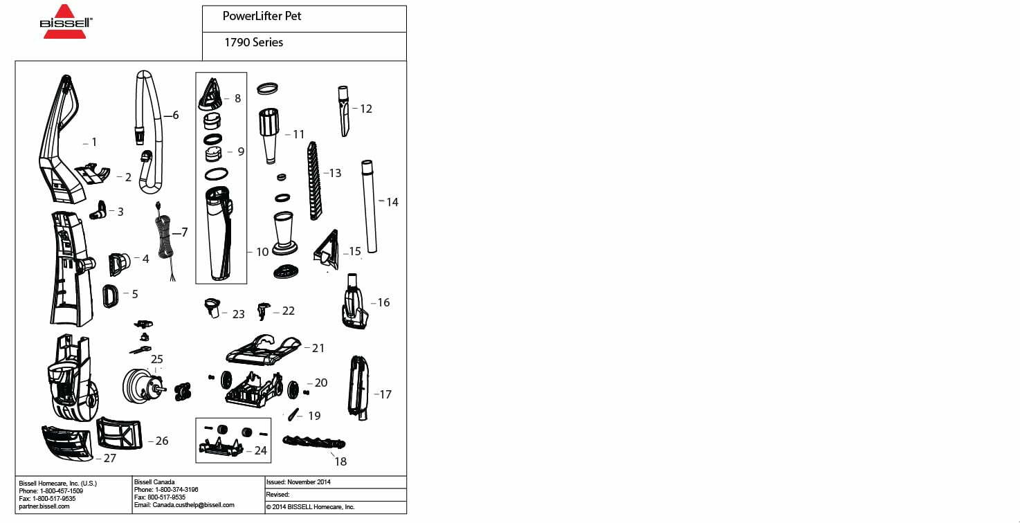 Bissell 1604113 Flexible Crevice Tool