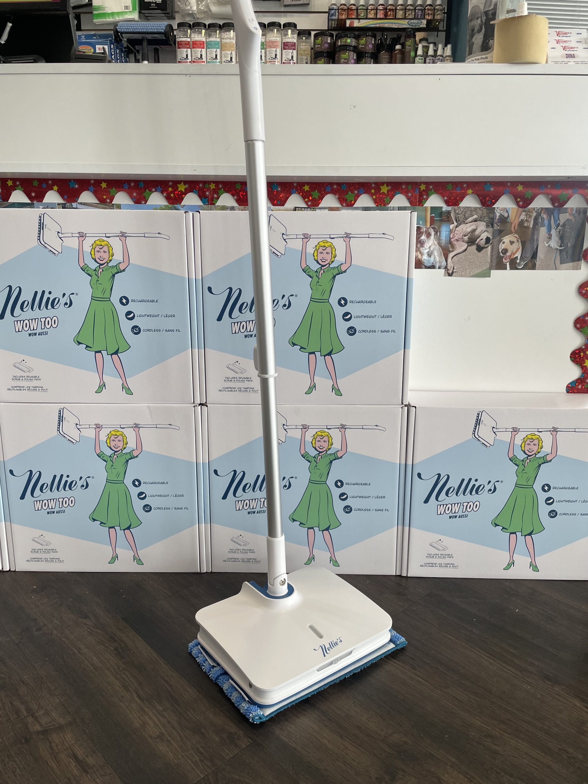 Nellie’s WOW Mop Cordless Floor Cleaner