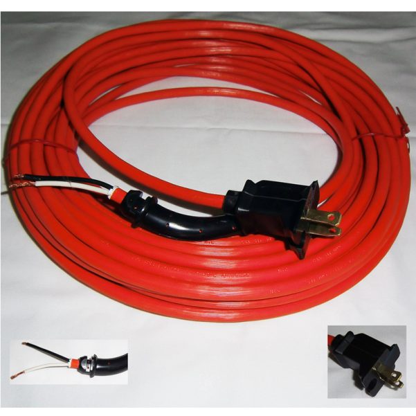 CORD, 50' 18/2 W/ROUND   HANDLE CORD SLEEVE ORANGE Part Number: 46323122 for Hoover