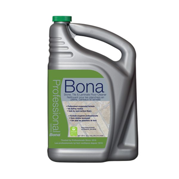 Cleaners, Pro Stone/Tile/Laminate Refill Gallon Part Number: WM700018175 for Bona