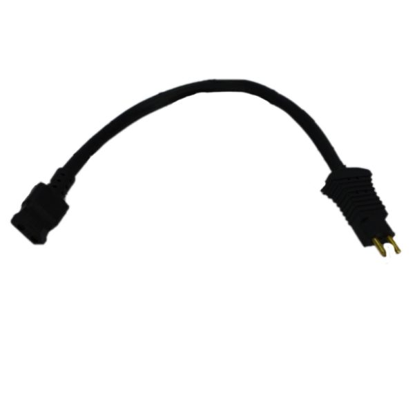 Cord, 8" Black Pigtail Male/Female Part Number: 32-5752-62 for Fitall