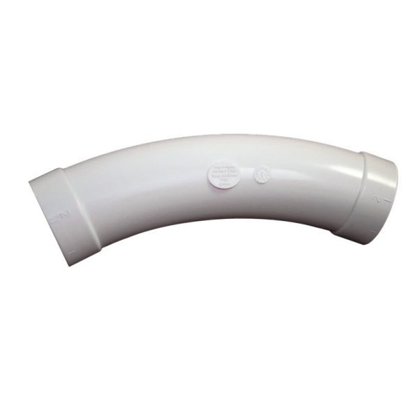 Elbow, White 45 Degrees Hide-A-Hose Part Number: HS202141 for Hide-A-Hose
