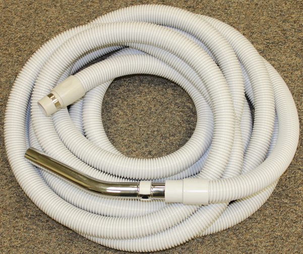 Hose, Silver 30'Straight Suction w/Banded Cuff Part Number: EX130138030FI for Built-In