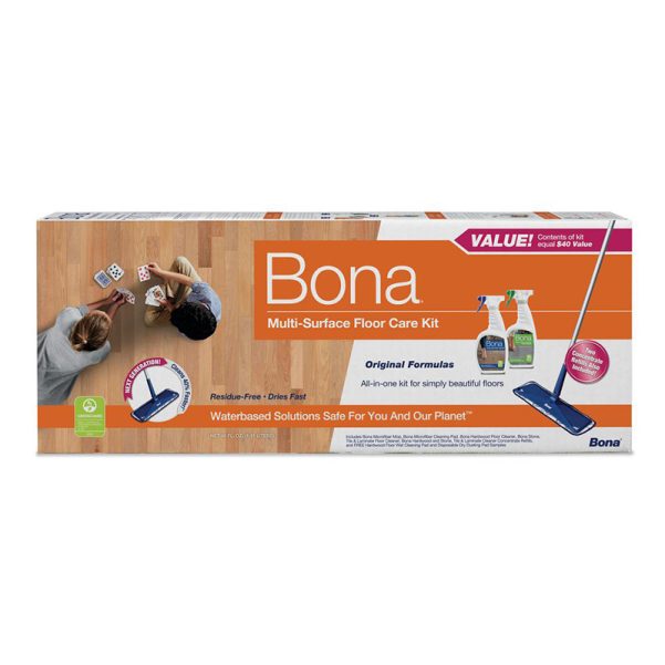 Kit, Multi Surface W/ Tele Pole, Pads & 32oz Spray Part Number: WM710013501 for Bona
