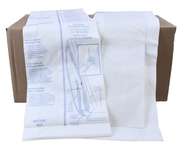 Paper Bag, DVC Eureka/Sanitaire F&G Bulk 100CS Part Number: 296325E for Eureka Replacement