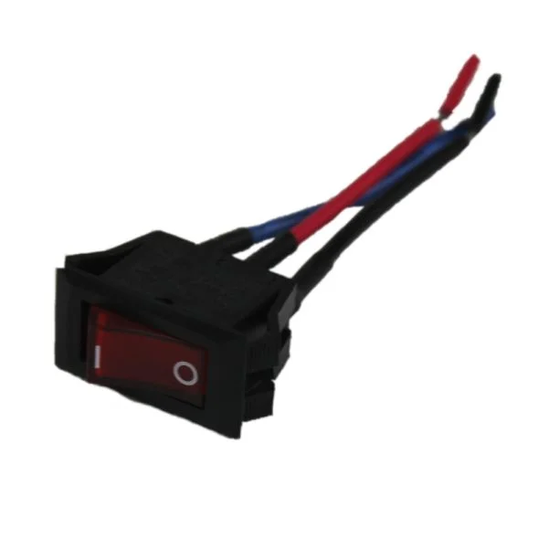 NO LONGER AVAILABLE Switch, :( Black/Red Rocker 3 Leads ORB550 Part Number: 53156-01 for Oreck