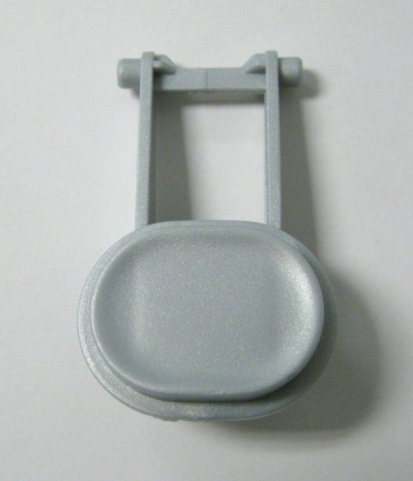 Dust Bag Housing Locking Catch, for X4 (silver) Sebo vacuum cleaner repair part