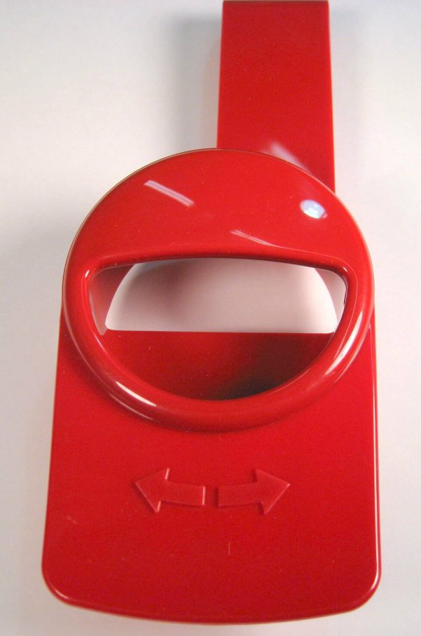 Cable Hook with Handle and Stop Spring, for X4 (internal kit containing 5703, 5721, 5146), red Sebo vacuum cleaner repair part
